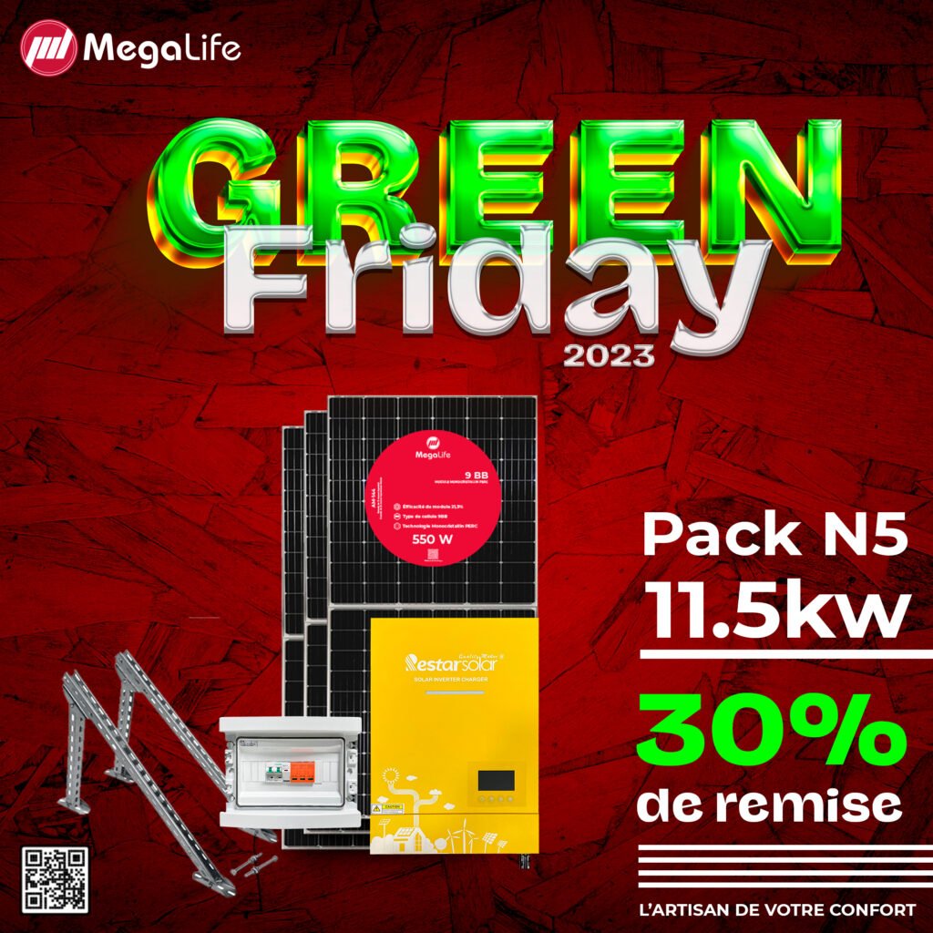 pack5 promotion solaire green friday