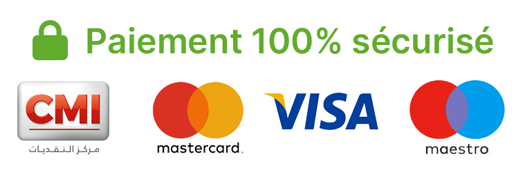 Paiement 100% sécurisé